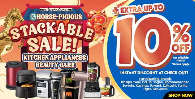 Stackable Kitchen & Beauty Sale